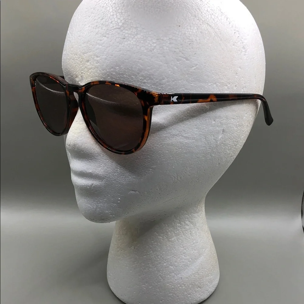 Knockaround Mai Tais Glossy Tortoise Shell / Amber  Polarized Sunglasses UNISEX